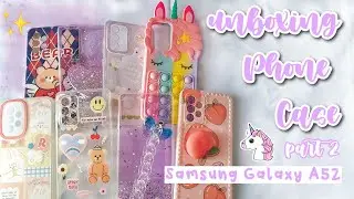 Phone Case Haul part 2 | Aesthetic unboxing 💜🕊