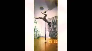 Sexy pole dance