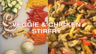 The Ultimate Flavorful Combo: Veggie & Chicken Stir Fry | Eat the Rainbow