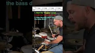 Beginner Reggae Drum Groove lesson! 😎