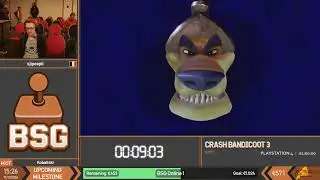 Crash Bandicoot 3 | Any% Speedrun by sjipoepii | BSG Marathon 37