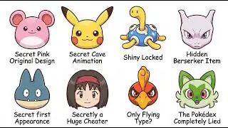 50 Insane Pokemon Facts 99% of Players Don't Know