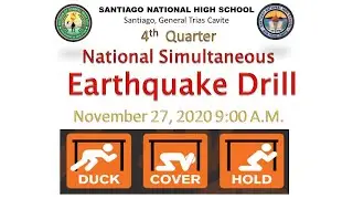 NATIONAL SIMULTANEOU EARTHQUAKE DRILL | MGA DAPAT GAWIN BAGO, HABANG AT PAGKATAPOS NG LINDOL