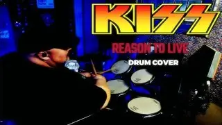 KISS - Reason To Live - Drum Cover #2024 #music #request