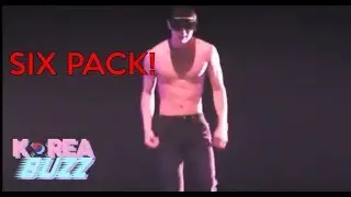 EXO's Sehun shows off his sexy six pack on stage at 'The EℓyXiOn' concert