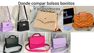 donde compar bolsos bonitos y económicos