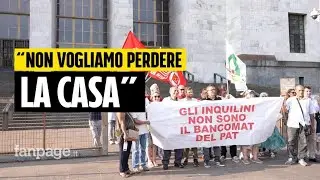 "Sfrattano chi ha sempre pagato l’affitto per fare b&b”: protestano gli inquilini del Trivulzio