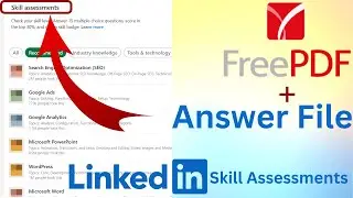 Free FDF Answer Files of The LinkedIn Skill Assessment Test | Linkedin skill/Assessment Answer File