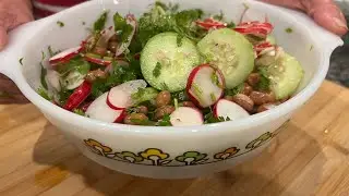 Grandma Chinese cucumber salad