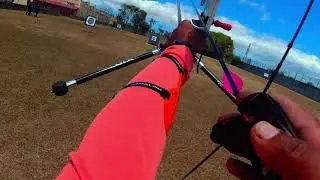 Shooting a bow