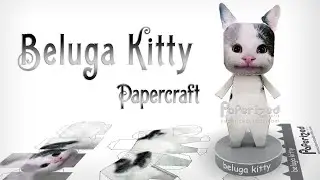Beluga Kitty Paperized