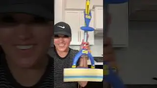Scrub daddy mop! 