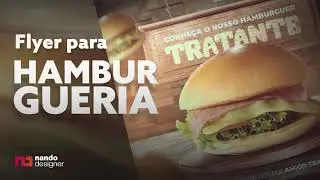 FLYER PARA HAMBURGUERIA