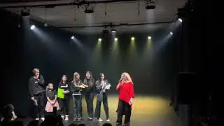 Церемония награждения Детского жюри  Первого городского конкурса актёрской песни «Нотой выше».