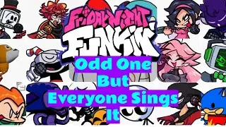 FNF Odd One But Everyone Sings It | Full Combo
