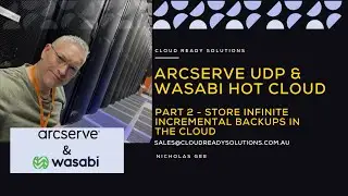 Arcserve UDP & Wasabi NAS