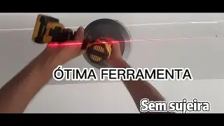 #Gesso, recorte sem sujeira...ótima ferramenta