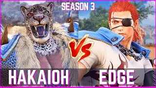 Tekken 8 ▰ Hakaioh (Armor King) vs Edge (Hwoarang) ▰ High Level Gameplay