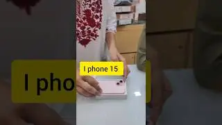 I PHONE 15 UNBOXING#viral#reels#ytshorts