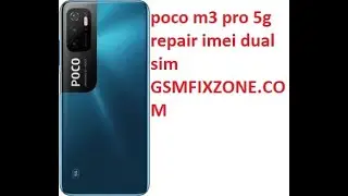 poco m3 pro 5g repair imei dual sim dft pro