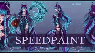 Рисуем реф лист | Спидпеинт комишки | SPEEDPAINT REFSHEET x CLIP STUDIO PAINT