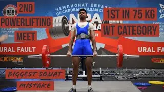 THE DAY OF MY 2ND POWERLIFTING MEET IN RUSSIA |