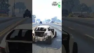 ЭПИЧНЫЙ СПУСК С ГОРЫ МАШИН в игре GTA 5 RP 