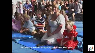 rask bildekavalkade fra sommerfesten