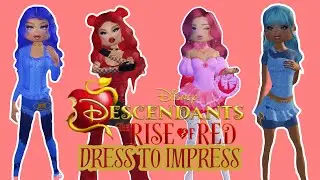 RE-CREATING DESCENDANTS 4 OUTFITS IN DRESS TO IMPRESS!