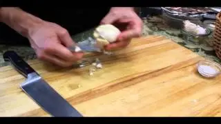 Roast Garlic with Chef Eric Crowley, Chef Eric's Culinary Classroom, Los Angeles/CA