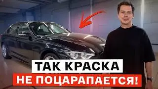 ЦАРАПАЕМ И РАЗБИВАЕМ КАПОТ АВТО! / КРАШ-ТЕСТ антигравийной пленки