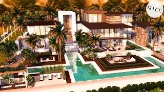 One Million 💲 Villa| No CC | Sims 4 Stop Motion Interior