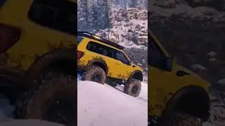 SNOWRUNNER AMERICAN 🇺🇸 CAR 4X4 #gametime32 #shorts #gaming #games #4x4 #offroad #snowrunner
