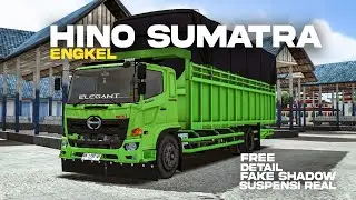 RILIS!! HINO SUMATRA STYLE SUSPENSI REAL DEPAN BELAKANG|| MOD BUSSID