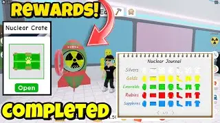 COMPLETING THE NUKE EVENT NUCLEAR JOURNAL!!! (Laundry Simulator)