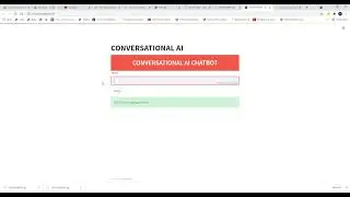 Conversational AI (The BlabberMouth)