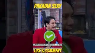Vincent bolehin anaknya pakai pakaian sexy🤣 
