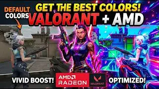 The Best VALORANT Colors for AMD Graphics Cards
