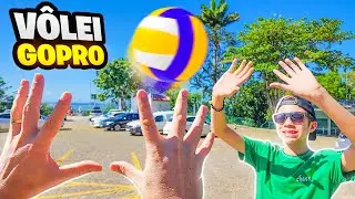 Volleyball in First Person with Betero Family🏐 Gopro Volleyball