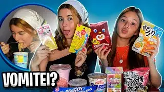 PROVANDO COMIDAS JAPONESAS *quase morri*
