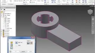 Autodesk INVENTOR - Exercise - 2D into 3D Modeling