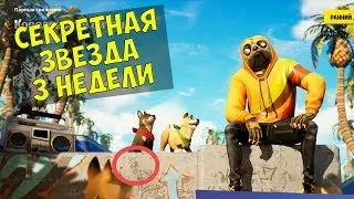Fortnite Secret star (BP level) week 3 season 9 + Cheat Sheet