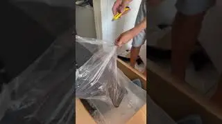 abertura da cadeira gamer veio com rasgado