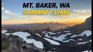 Mt Baker summit climb trip report