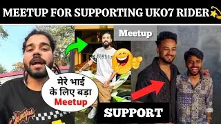 MEETUP FOR SUPPORTING UKO7 RIDER 💫 || Kalam ink with Elvish Yadav & Kataria vlogs ll uk07 bigg boss