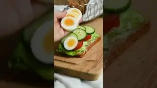 Day 3: How to make an egg open faced sandwich! 