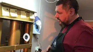 Отжим сыродавленного масла из семян Чиа