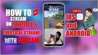How to LiveStream with Facecam on mobile. iPhone/Ipad se live kaise kare short mei