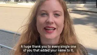 You signed and we delivered the G7 petition hand-in for aid for East Africa | Oxfam GB