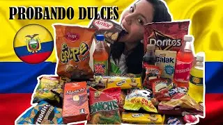 PROBANDO DULCES ECUATORIANOS 🇪🇨🇪🇨